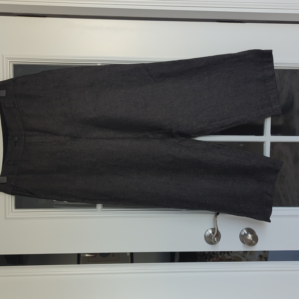 Linen wool pants